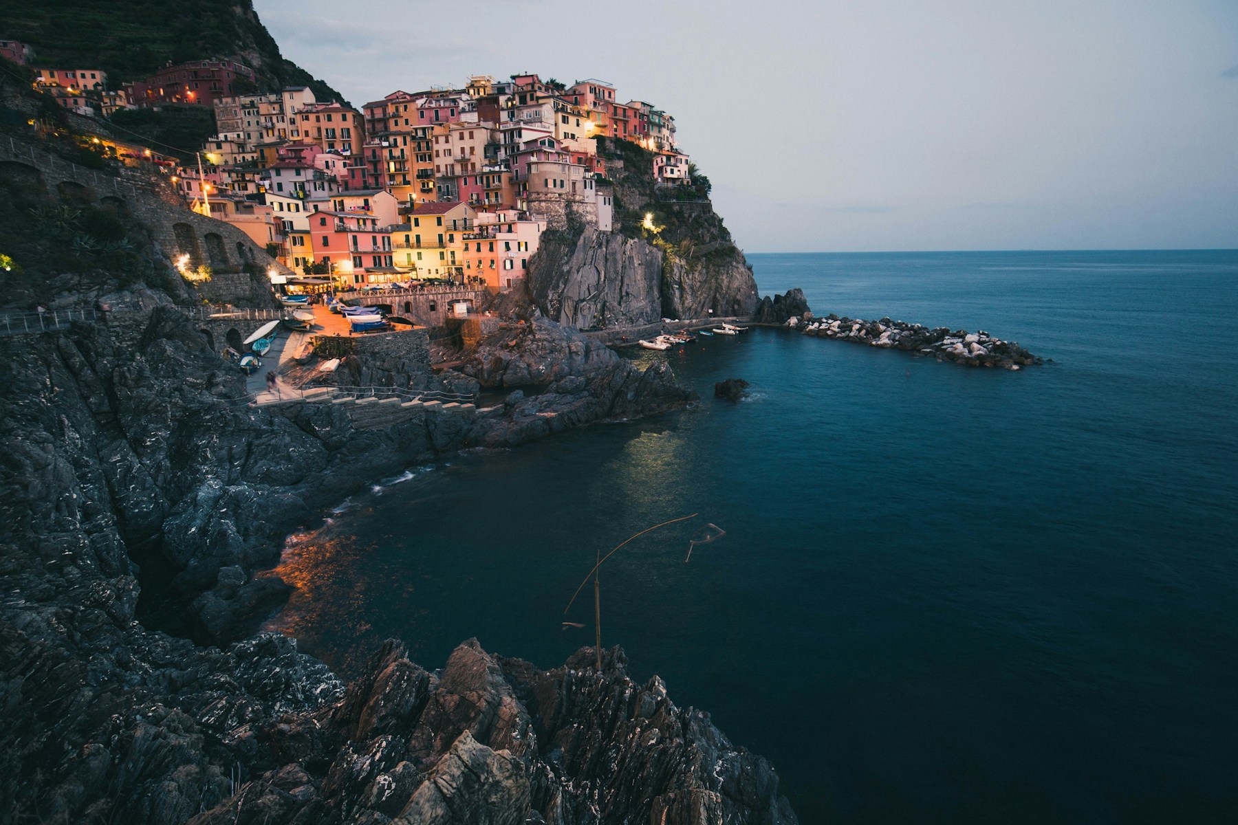 Manarola on the Cinque Terre coast